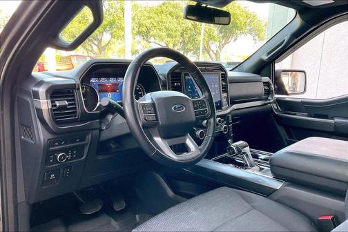 Gray 2022 Ford F-150 XLT