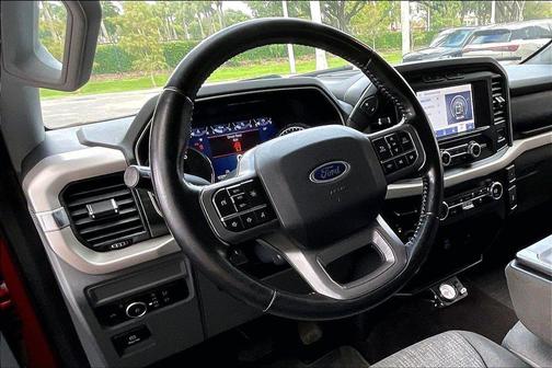 Red Metallic 2021 Ford F-150 XLT