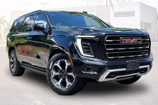 Onyx Black 2025 GMC Yukon AT4 Ultimate 4WD