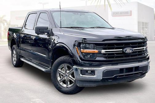 Black Metallic 2024 Ford F-150 XLT