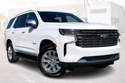 Summit White 2023 Chevrolet Tahoe Premier