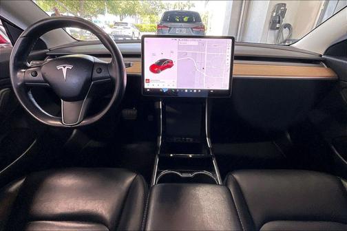 Red Multi-Coat 2018 Tesla Model 3 Long Range