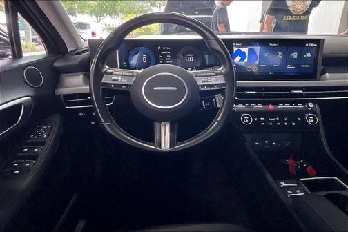 Carbon Blue 2025 Hyundai SONATA Hybrid SE