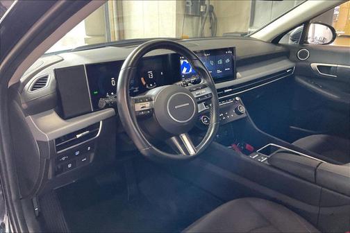 Carbon Blue 2025 Hyundai SONATA Hybrid SE