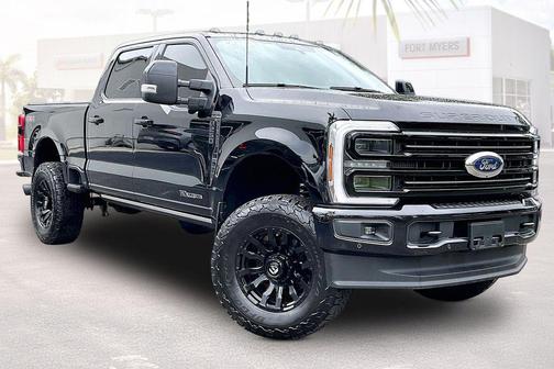 Agate Black Metallic 2025 Ford F-250 Platinum
