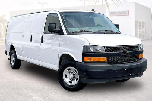 Summit White 2023 Chevrolet Express 2500 Work Van