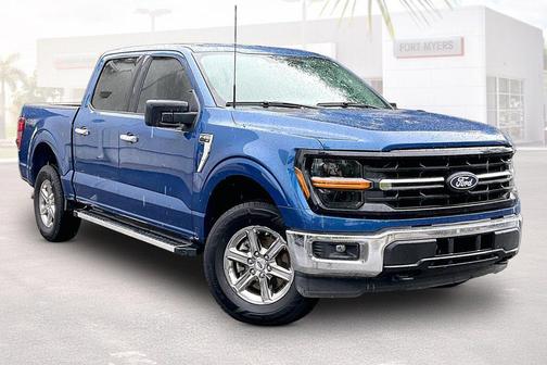 Blue Metallic 2025 Ford F-150 XLT