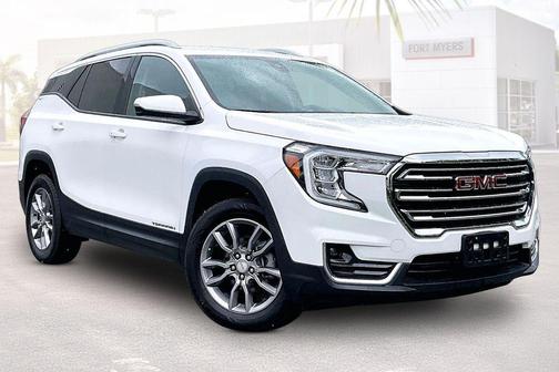 Summit White 2024 GMC Terrain SLT