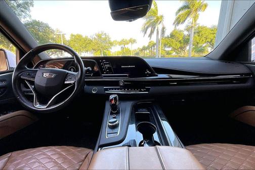 Crystal White Tricoat 2022 Cadillac Escalade Premium Luxury