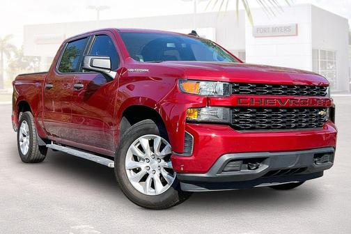 Cherry Red Tintcoat 2021 Chevrolet Silverado 1500 Custom