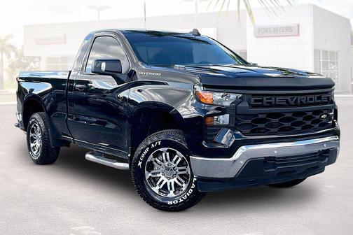 Black 2025 Chevrolet Silverado 1500 WT
