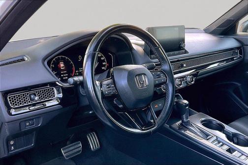 Platinum White Pearl 2024 Honda Civic Sport