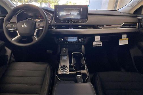 White Diamond With Black Roof 2026 Mitsubishi Outlander TRAIL EDITION S-AWC