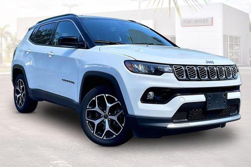 Bright White Clearcoat 2025 Jeep Compass Limited
