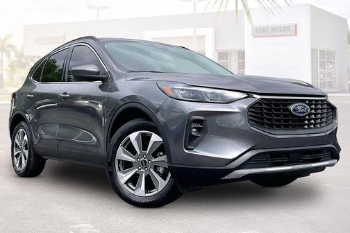 Carbonized Gray Metallic 2025 Ford Escape Platinum