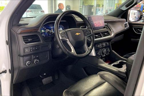 Summit White 2023 Chevrolet Tahoe Premier