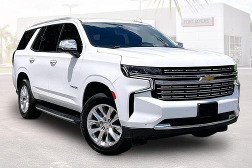 Summit White 2023 Chevrolet Tahoe Premier