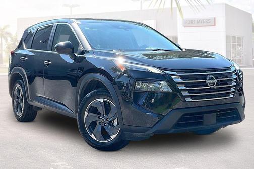Super Black 2025 Nissan Rogue SV