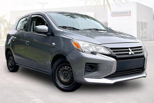 Mercury Gray Metallic 2023 Mitsubishi Mirage ES