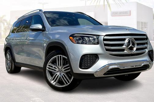 Cirrus Silver Metallic 2025 Mercedes-Benz GLS 450 4MATIC
