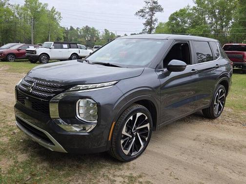 White Diamond/Black Roof 2024 Mitsubishi Outlander SE Ralliart S-AWC