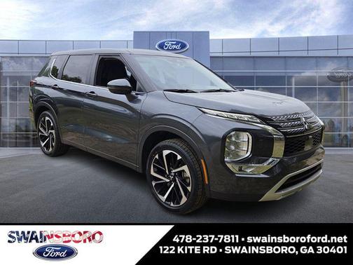 White Diamond/Black Roof 2024 Mitsubishi Outlander SE Ralliart S-AWC