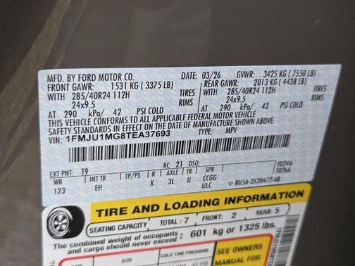 Marsh Gray 2026 Ford Expedition Platinum