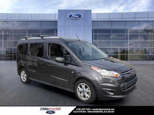 Magnetic Metallic 2016 Ford Transit Connect Titanium w/Rear Liftgate