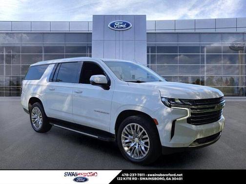 Summit White 2023 Chevrolet Suburban LT
