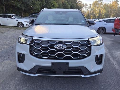 Avalanche Gray 2027 Ford Explorer Platinum