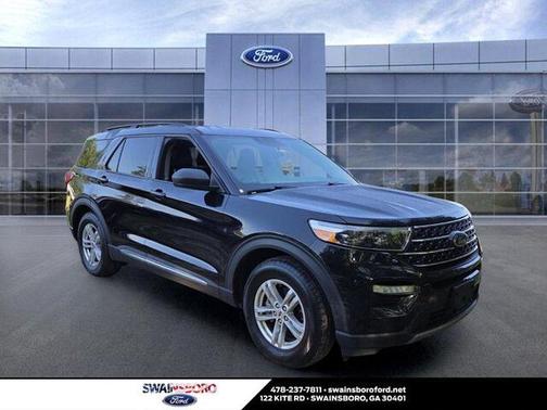 Agate Black Metallic 2024 Ford Explorer XLT