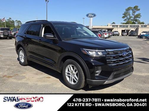 Agate Black Metallic 2026 Ford Explorer Active