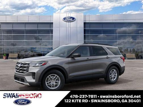 Carbonized Gray Metallic 2027 Ford Explorer Active