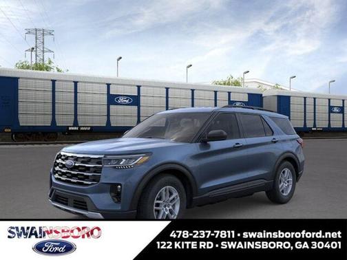 Vapor Blue Metallic 2026 Ford Explorer Active