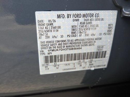 Vapor Blue Metallic 2026 Ford Explorer Active