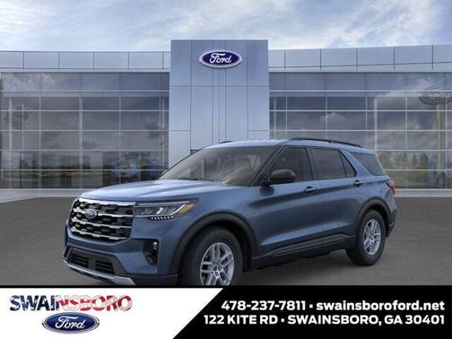 Vapor Blue Metallic 2026 Ford Explorer Active