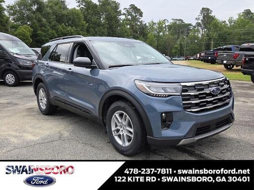 Vapor Blue Metallic 2026 Ford Explorer Active