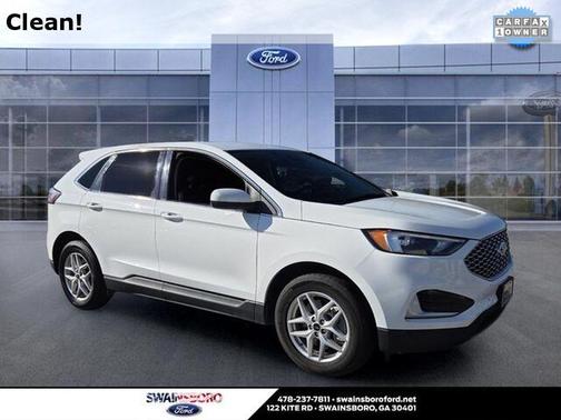 Oxford White 2024 Ford Edge SEL