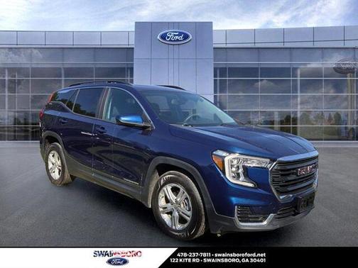 Marine Metallic 2022 GMC Terrain SLE