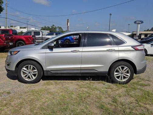 Ingot Silver Metallic 2017 Ford Edge SEL