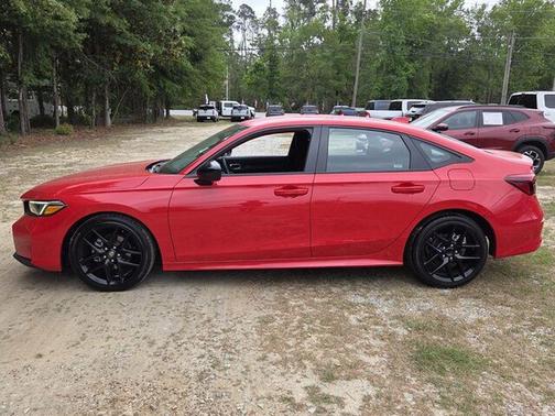 Rallye Red 2025 Honda Civic Sport