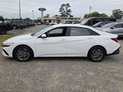 Serenity White 2024 Hyundai ELANTRA SEL