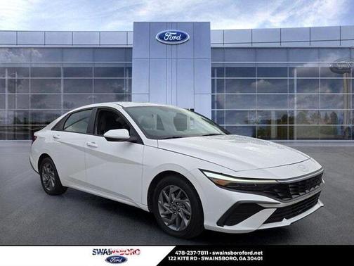 Serenity White 2024 Hyundai ELANTRA SEL