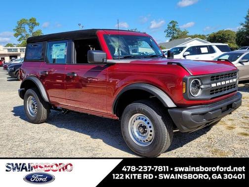 Ruby Red Metallic Tinted Clearcoat 2025 Ford Bronco Base