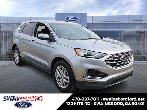 Iconic Silver Metallic 2022 Ford Edge SEL