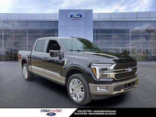 Agate Black Metallic 2025 Ford F-150 King Ranch