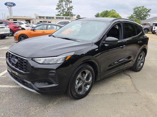 Agate Black Metallic 2024 Ford Escape ST-Line