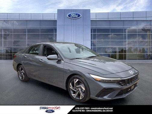 Ecotronic Gray 2025 Hyundai ELANTRA SEL