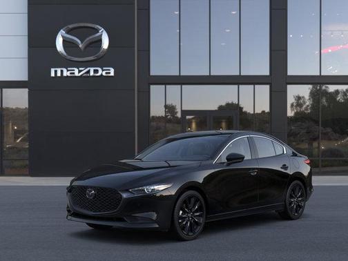 Jet Black Mica 2026 Mazda Mazda3 2.5 S Carbon Edition
