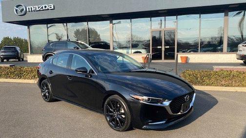 Jet Black 2024 Mazda Mazda3 AWD w/Premium Package